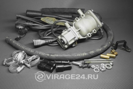 Купить Электроподогреватель двигателя 2кВт (котел, с розетка+насос) СЕВЕРС ПБН-М3+насос+розетка