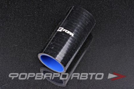 Купить Патрубок силиконовый 42 мм, L=100 мм, 4 слоя армировки, чёрный FORA ASHU01-42-STR