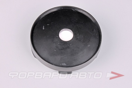 Купить Колпачок ступицы для литых дисков D56/60мм, чёрный с буртом+отверстие RU <> RU56-60
